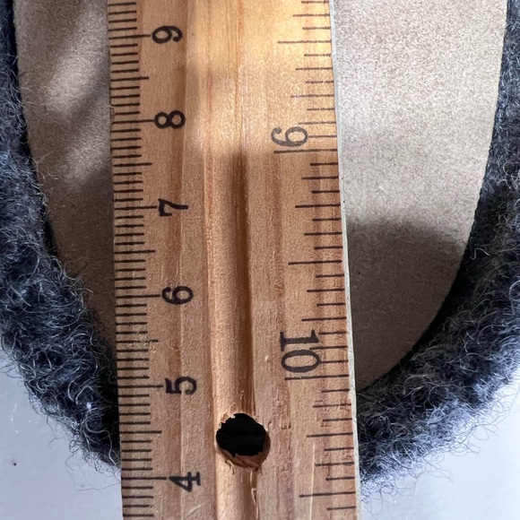 Giesswein Ultra Comfort Gray Virgin Wool Indoor Outdoor Unisex Slipper 12 - Picture 9 of 9